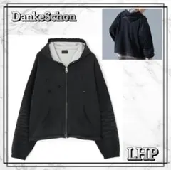 正規品 LHP ダンケシェーン トップス パーカー ムラ感 ラフ感 ブラックのサムネイル