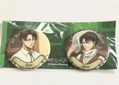 進撃の巨人 10years 缶バッジ リヴァイ