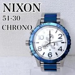 貴重！小文字！ニクソン51-30 時計 シルバー - メルカリ