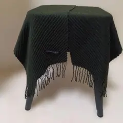 Anne Klein ダークグリーン マフラー