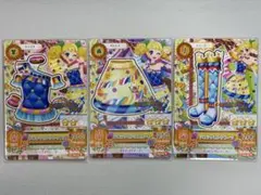 アイカツ Magical Toy デコラッピングコーデ 3枚セット　冴草きい