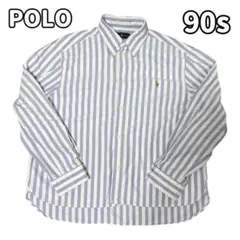 90s POLO RALPH LAUREN ストライプシャツ