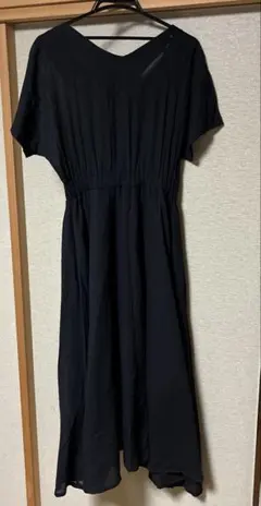 古着　ワンピース　透け感・裏地あり