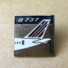 No.5597 エールフランス　ボーイング737 ヴィンテージピンバッジのサムネイル
