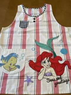 ディズニー アリエル エプロン 保育 療育