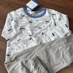 ペンギン柄長袖パジャマ 120cm