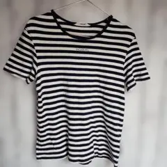 インゲボルグ ボーダー 半袖 Tシャツ L-24のサムネイル