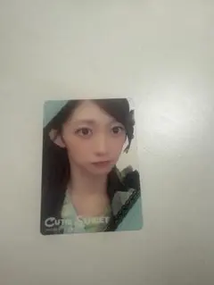 CUTIE STREETきゅーすと 板倉可奈　タスキ衣装クリアトレカ