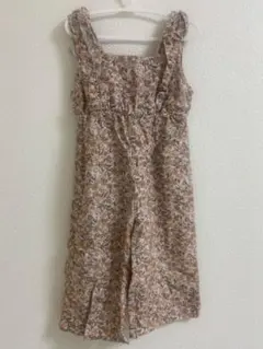 バースデイ　テータテート　花柄　サロペット　90cm