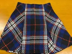 SNIDEL ロービングチェックミニスカート SWFS234023 スナイデル