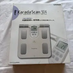 新品未使用 オムロン 体重体組成計 カラダスキャン HBF-371-S シルバー