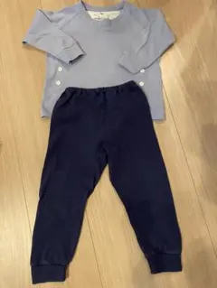 無印良品　長袖　パジャマ　100 ルームウェアセット