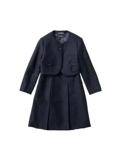 美品　familiar お受験　ワンピース　セットアップ　125