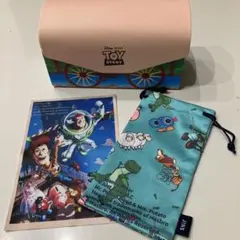 JINS Toy Story メガネケース 巾着 メガネ拭きセット - メルカリ