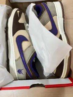節分 Nike Dunk Low PRM 27.0cm ホワイト/パープル