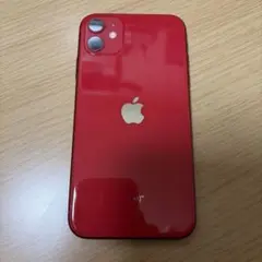 Apple iPhone 11 (PRODUCT)RED 本体