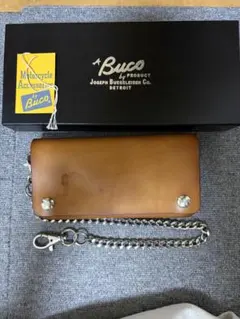 Buco レザー 長財布 チェーン付き　トラッカーウォレット　リアルマッコイズ BUCO TRUCKER WALLET | WALLET | The Real McCoy's ONLINE STORE