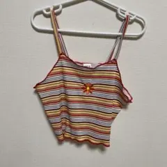 クロップドキャミソール　7Y