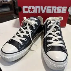 CONVERSE ALL STAR レザースニーカーローカット　26cm メンズ