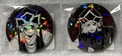 【1370】鬼滅の刃 完全受注生産 オールスター缶バッジ 童磨 2点