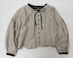 ネストローブ nest Robe リネンスモックブラウスのサムネイル