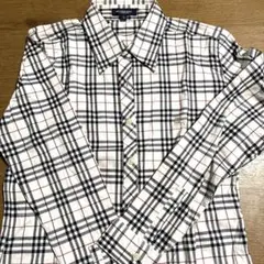 BURBERRY LONDON チェック柄 長袖シャツ Lサイズ