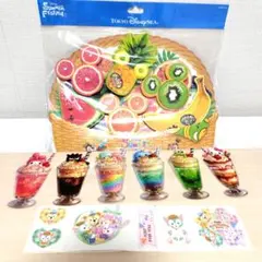 アメステサンリオ＆ディズニーシー サマーフェスティバル メモ＆ダッフィーシール