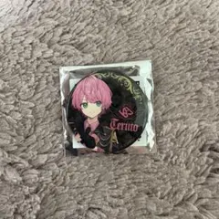 てるとくん 缶バッジ 軍服 FUCKIN FRUSTRATION