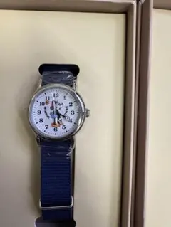 ミッキーマウス 時計 ネイビー