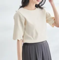 ROPÉ PICNIC ハーフスカラップニットプルオーバー サイズ38のサムネイル