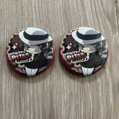 鬼滅の刃　鬼舞辻無惨 pita 缶バッジ　2点