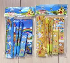 くまのプーさんWinnie the Pooh 文具6点セット　2種