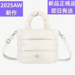 25年商品✨韓国限定　ノースフェイス　プランピートートバッグミニ　クリーム