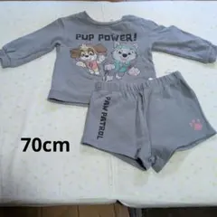 パウ・パトロール トレーナーとパンツセット70サイズ