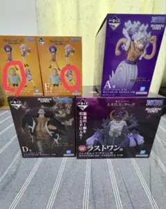 ワンピース一番くじ未来島エッグヘッド A賞 D賞 Ｆ賞ⅹ2 ラストワン賞