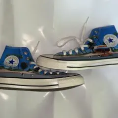 コンバース永井博コラボスニーカー 26.5cm シティーポップ