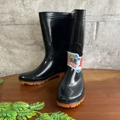 J-WORK 耐油長靴 27.0cm 黒 JW-707 抗菌防臭 耐滑 作業靴のサムネイル