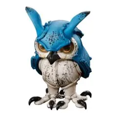 ART IN GASHAPON 松岡ミチヒロ 貓頭鷹（藍色）