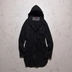 00s hooded long shirt grunge y2k お兄系 ギャルのサムネイル