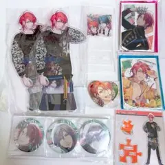 NARUTO 我愛羅 缶バッジ 砂漠ver. 一番くじ ラバーストラップ 他