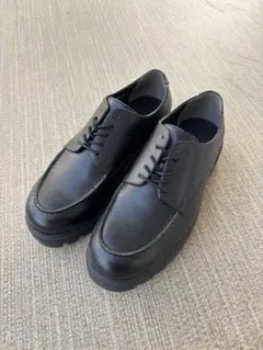 美品★GU チャンキーソールプレーントゥシューズ 26cm