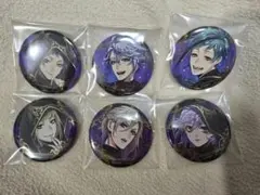 ツイステ 缶バッジ 式典服 アズール ジェイド フロイド ヴィル ルーク エペル