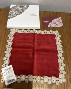 新品未使用 近沢レース ユーハイムコラボ タオルハンカチ 箱入り