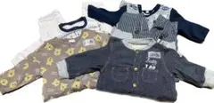 は*る様 冬〜春ベビー服　60〜70 5点セット