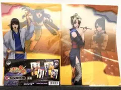 (未開封)銀魂 一番くじ C賞 クリアファイルセット ステッカー 2枚