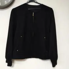 grove ベロア風 ジップブルゾンのサムネイル