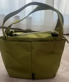 YSACCS ポケットいっぱいバッグ　オリーブグリーン ハンド　トート