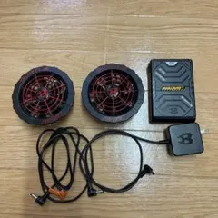 BURTLE AC09-24V バッテリー ファン 冬用電熱パッド セット - メルカリ