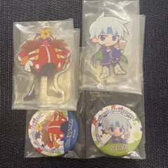 セガ　ラッキーくじ　ぷよぷよ　アクスタ　缶バッジ セガラッキーくじ ソニック&ぷよぷよ B賞 アクリルスタンド C賞 缶