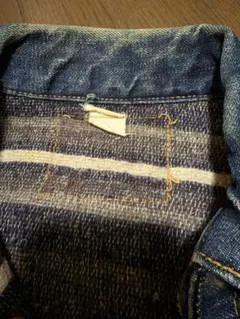 希少50's LEVI'S 517xx 革パッチ Big Size